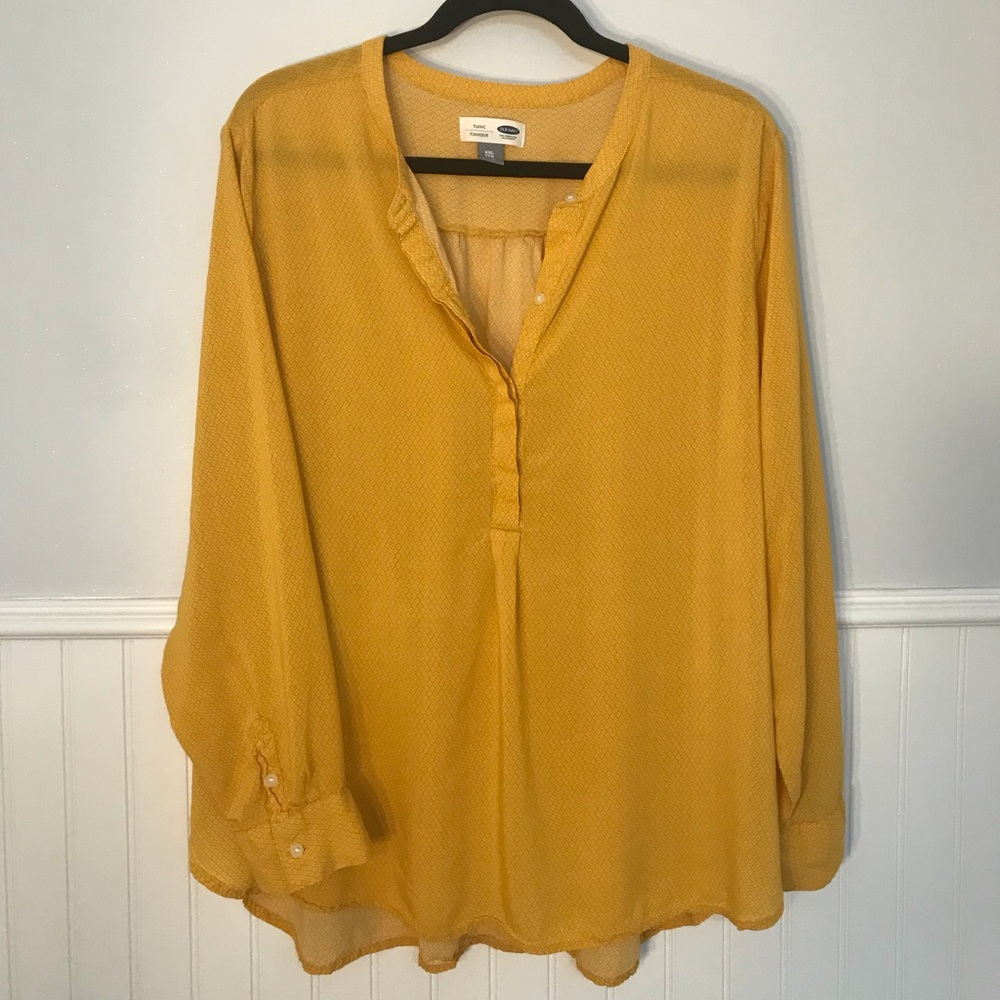 Super Soft Mustard Tunic